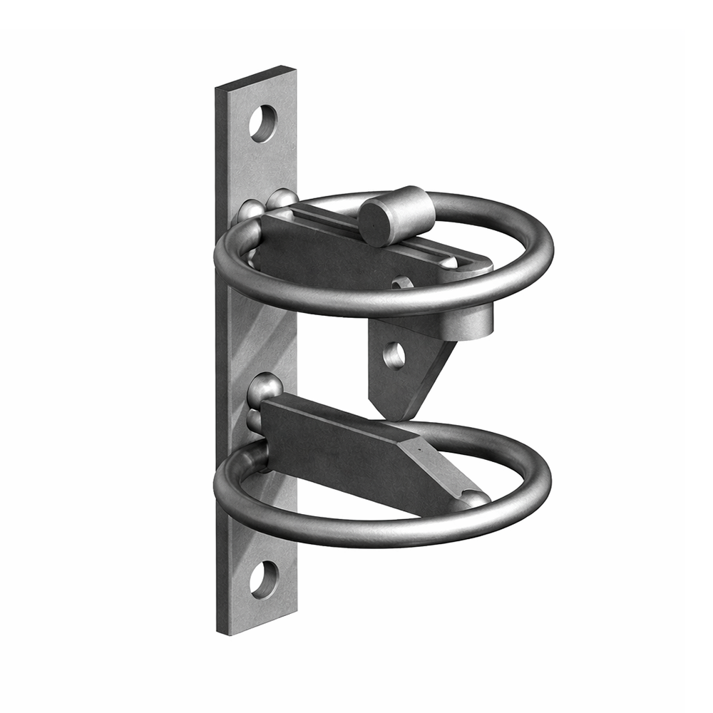ANIMAL SAFETY SELF - LOCKING GATE CATCH